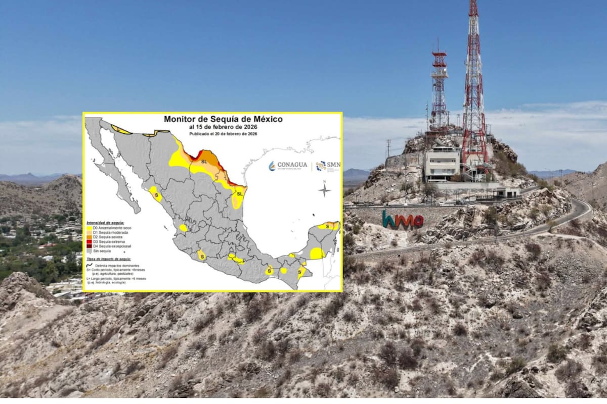 Sonora reduce más del 94% de su sequía en un año; solo seis municipios permanecen en alerta, según Conagua