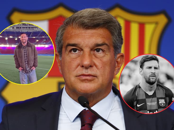 Joan Laporta descarta el regreso de Lionel Messi al Barcelona: “No es realista”