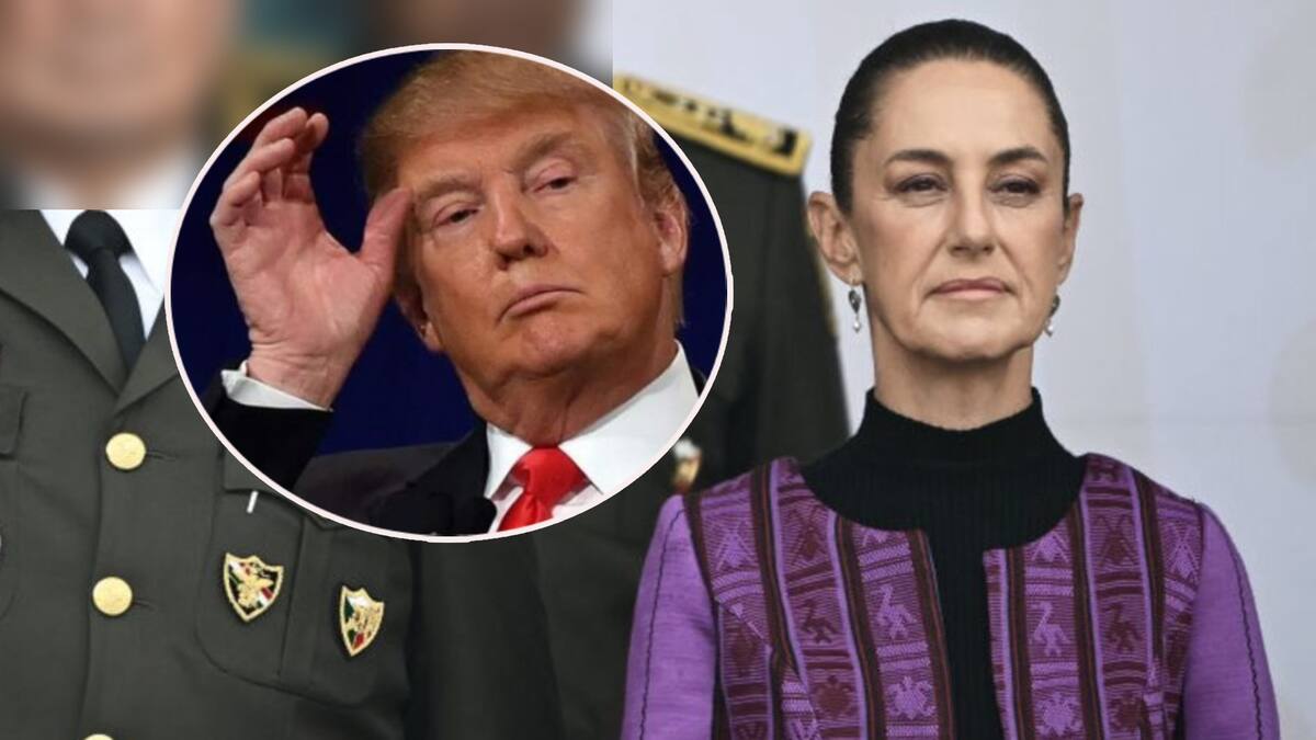 Claudia Sheinbaum, presidenta de México, respondió contundente a la petición de Donald Trump de aumentar miliatares en el País y mejor le sugirió otra manera de "ayudar". | Archivo GH