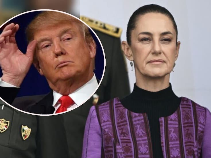 Esto fue lo que dijo Donald Trump sobre Claudia Sheinbaum al finalizar la llamada telefónica que sostuvieron
