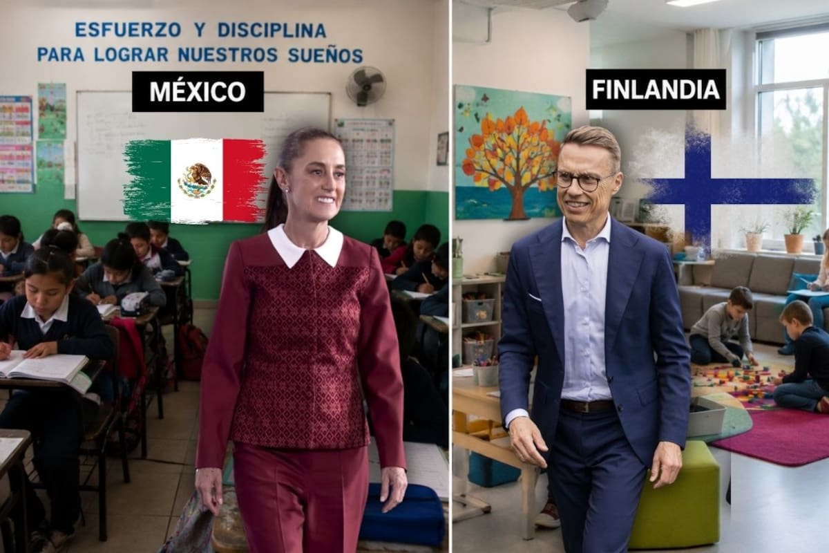 Mientras en México los alumnos entran temprano a clases, tienen mucha tarea y deben esforzarse por sus calificaciones, en Finlandia las clases son breves pues priorizan el juego, descanso y el aprendizaje práctico