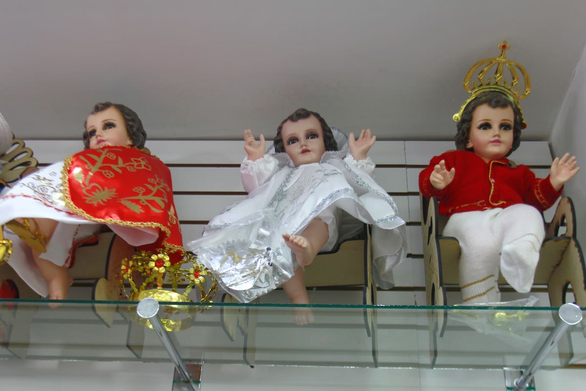 Cada 2 de febrero, feligreses católicos asisten al santuario de
Nuestra Señora de la Candelaria con el Niño Jesús vestido en el Día
de la Candelaria. FOTO: BANCO DIGITAL GH