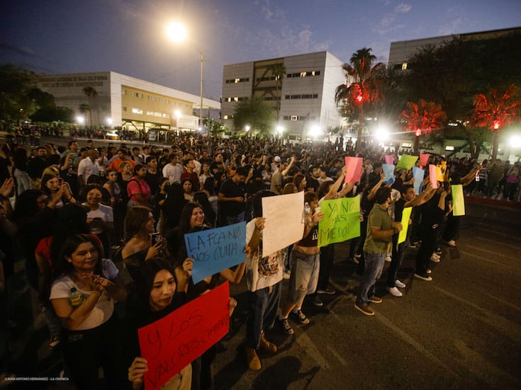 Estudiantes se manifiestan por agresión a alumno en UABC Administrativas