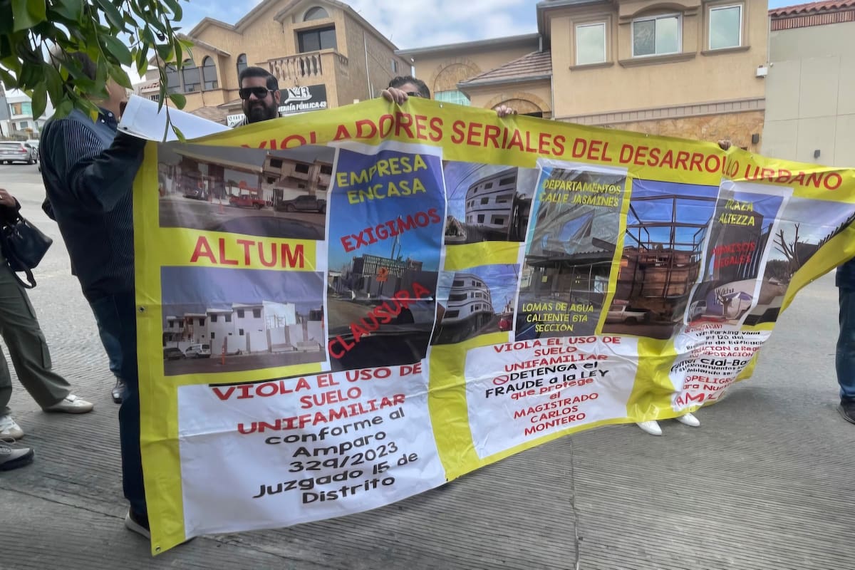 Concluye mediante acuerdo conflicto entre vecinos y notaría en Lomas de Agua Caliente