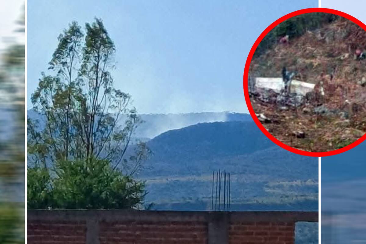 Avioneta con 5 tripulantes se desploma en Nayarit; reportan cuatro víctimas mortales