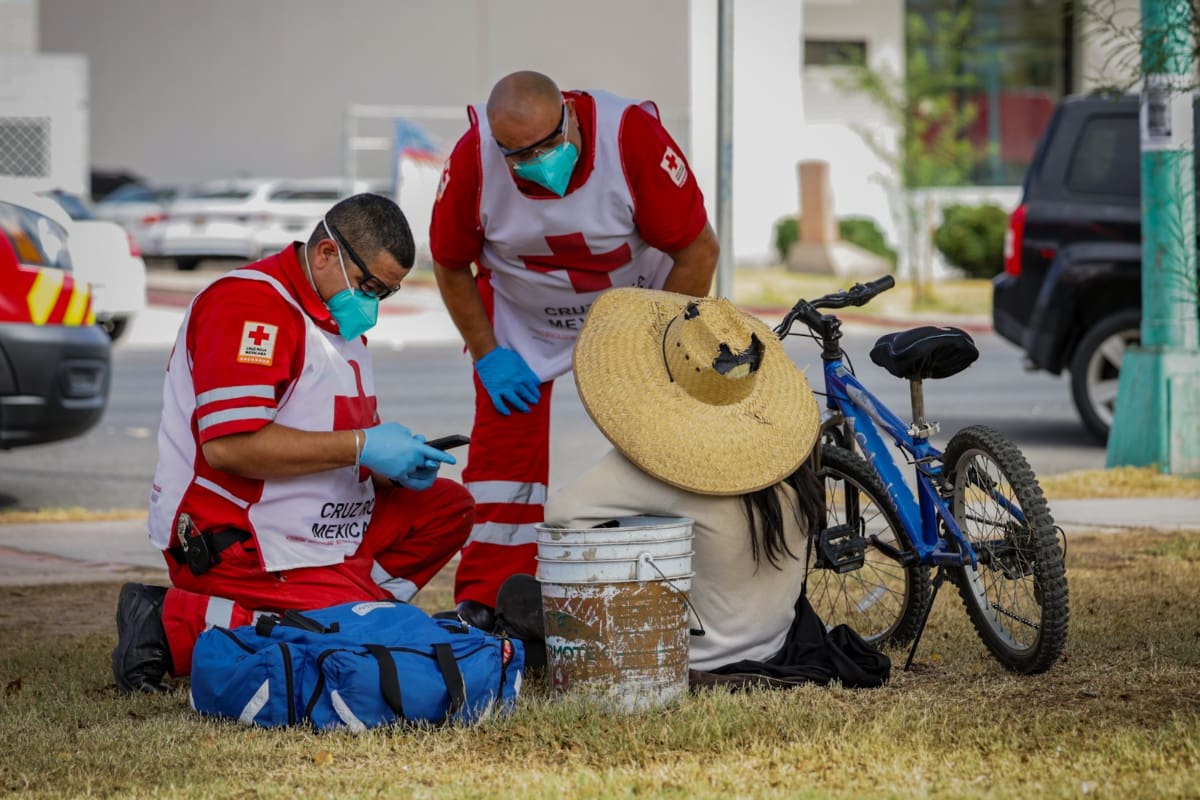Cruz Roja trabaja al ras; necesita más paramédicos ante la demanda de emergencias en Mexicali
