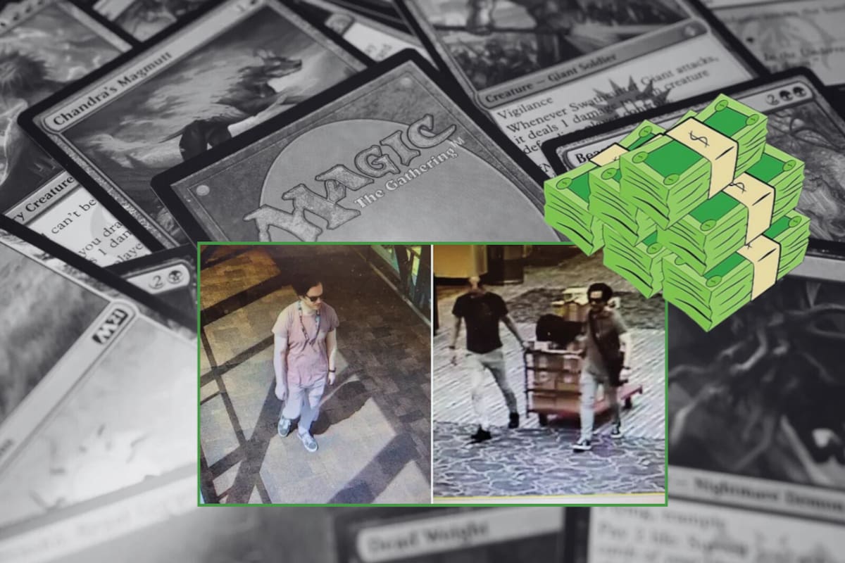 Amigos desde la secundaria se enfrentan en tribunales tras robo de 300 mil dólares en cartas de Magic: uno se declaró culpable y el otro aseguró que fue incriminado y utilizado para pagar la restitución total a las víctimas; ahora demanda por 10 millones