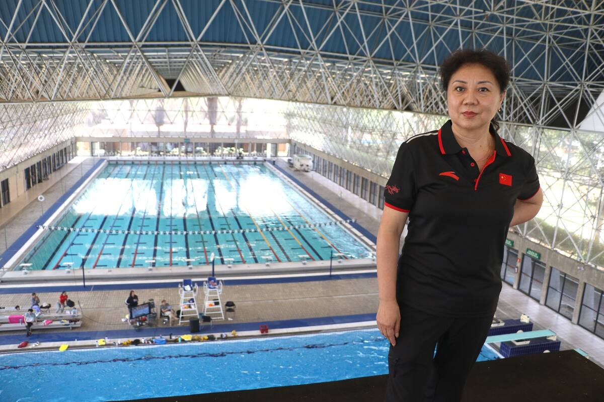 Ma Jin llegó a México en el año 2003 para trabajar con el equipo de clavados. / Foto: Conade.