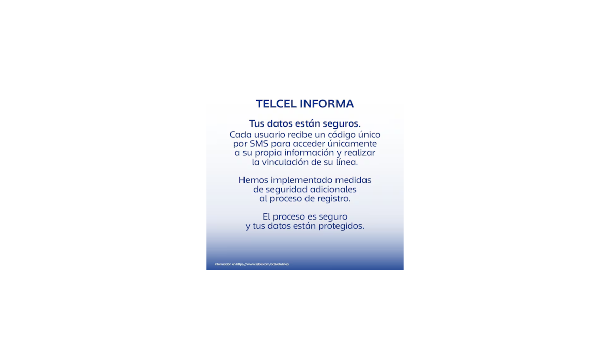 Telcel responde a supuesta filtración de datos durante registro de las líneas celulares con CURP.| Especial GH