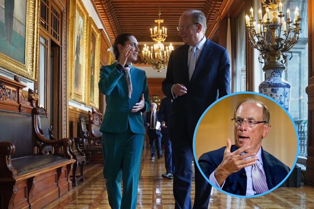 Quién es Larry Fink, CEO de BlackRock, y por qué se reunió con Claudia Sheinbaum por tercera ocasión