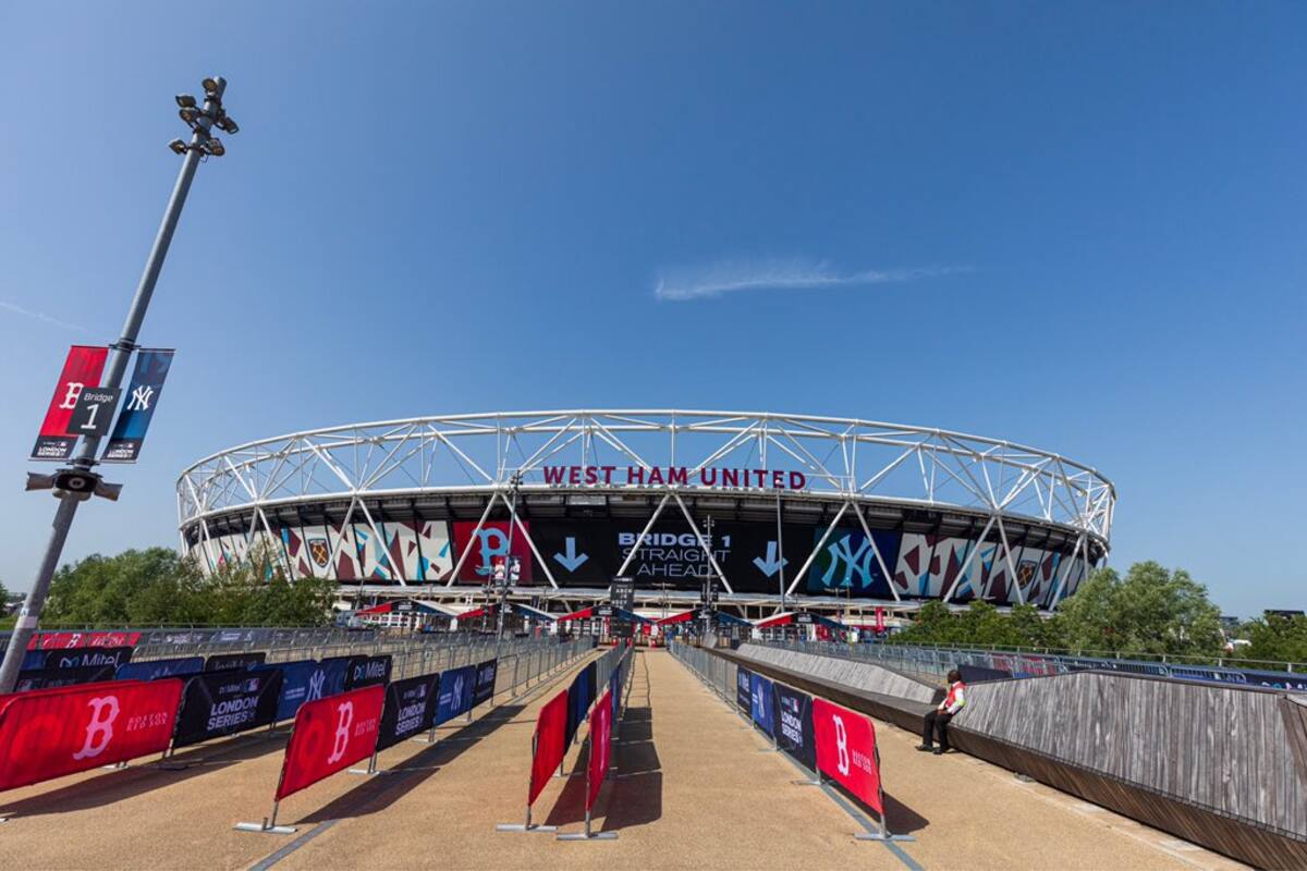 Todo listo para Yanquis-Medias Rojas en Londres