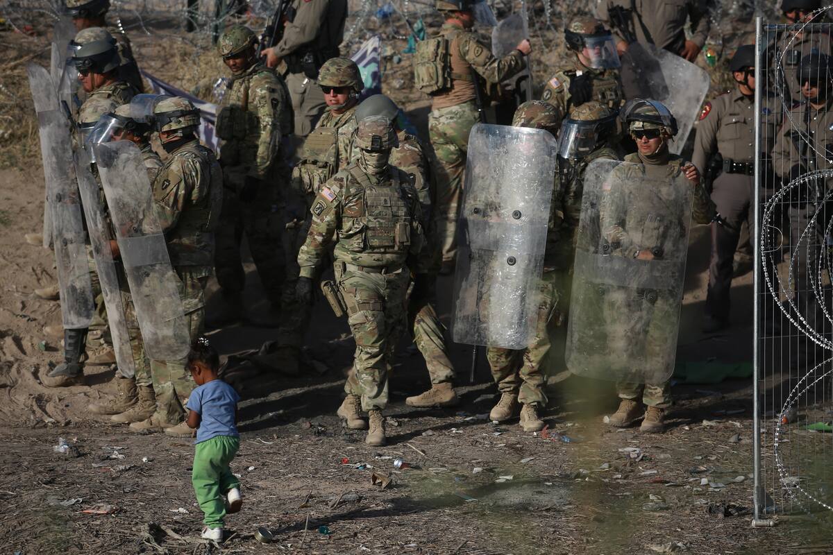 Guardia Nacional de Texas refuerza vigilancia en frontera Cd. Juárez-El Paso