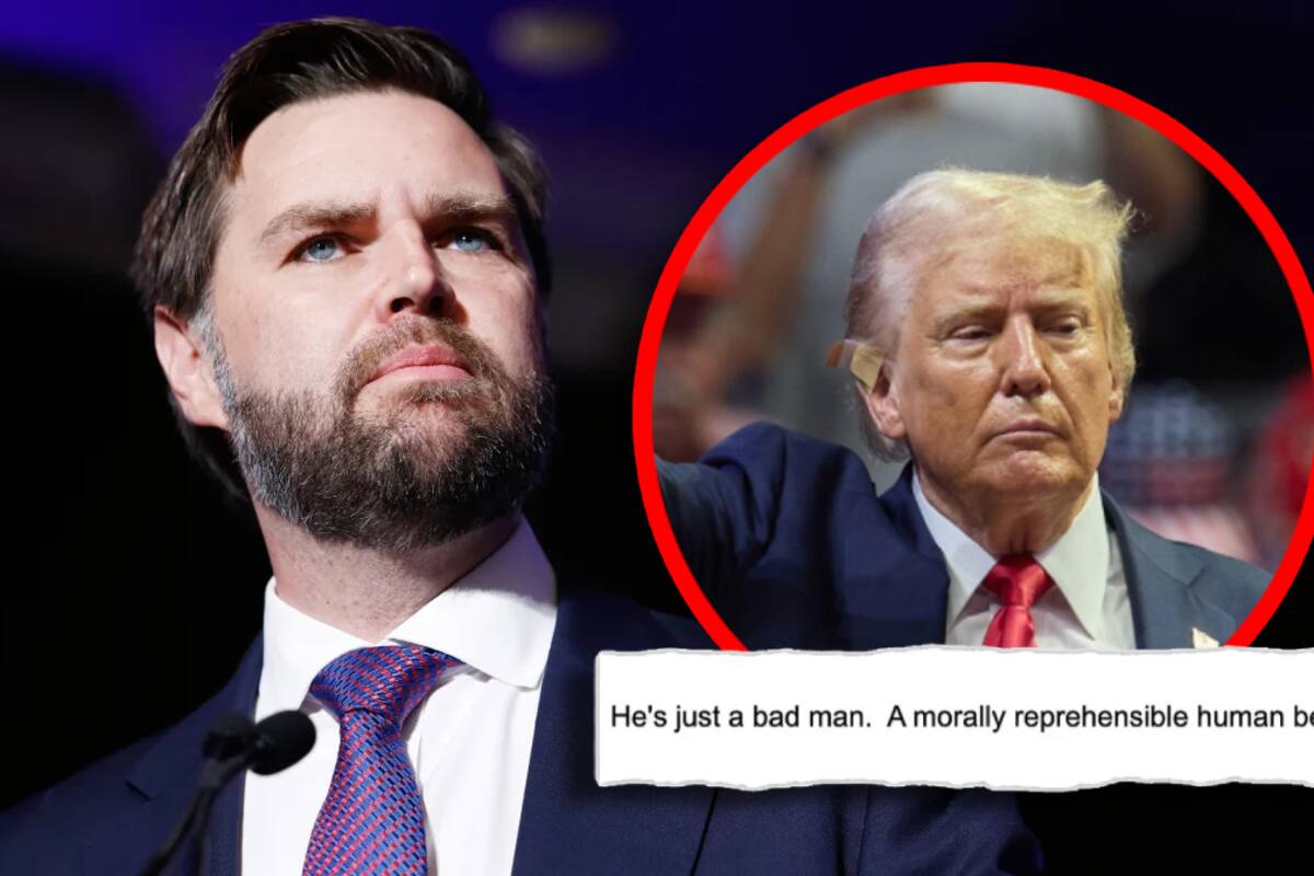 Filtran correos donde J.D. Vance describe Trump como “racista” y un “mal hombre”, antes de ser candidato a ser vicepresidente de EU
