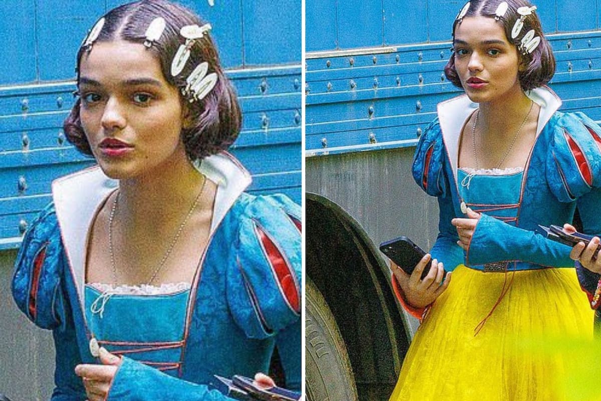 Revelan primera imagen de Rachel Zegler como Blancanieves