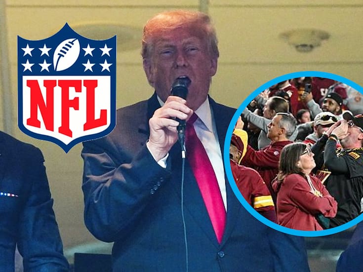 Donald Trump es abucheado por más de dos minutos en partido de NFL tras revelarse su deseo de que el nuevo estadio de Washington lleve su nombre