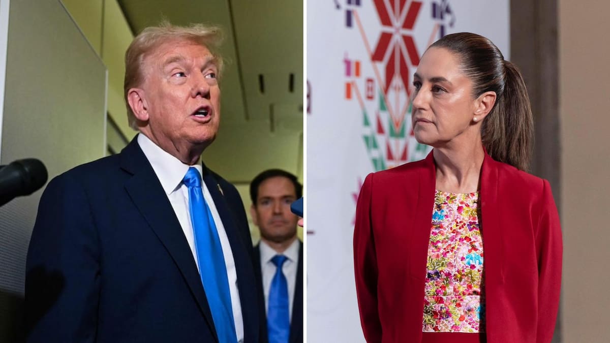 Sheinbaum ante declaraciones de Trump sobre cárteles afirma “no vamos a estar de acuerdo nunca con una intervención”