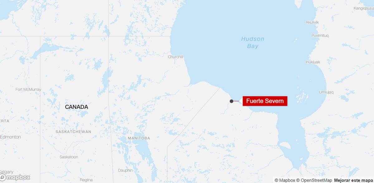 Fort Severn. / CNN.