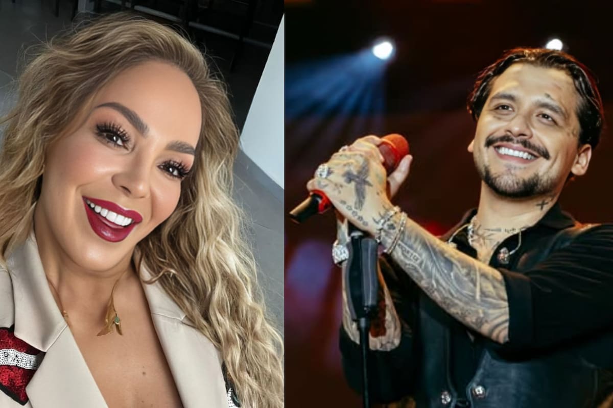 Madrina de Christian Nodal defiende al cantante y niega que sea un padre ausente