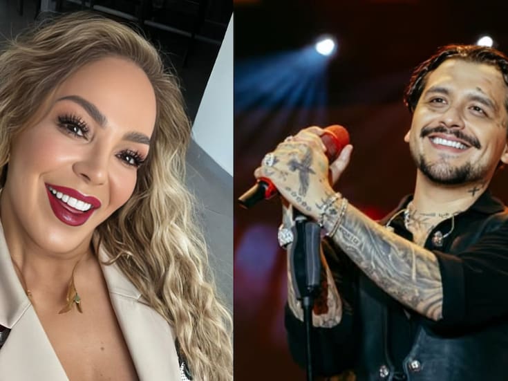 Madrina de Christian Nodal defiende al cantante y niega que sea un padre ausente