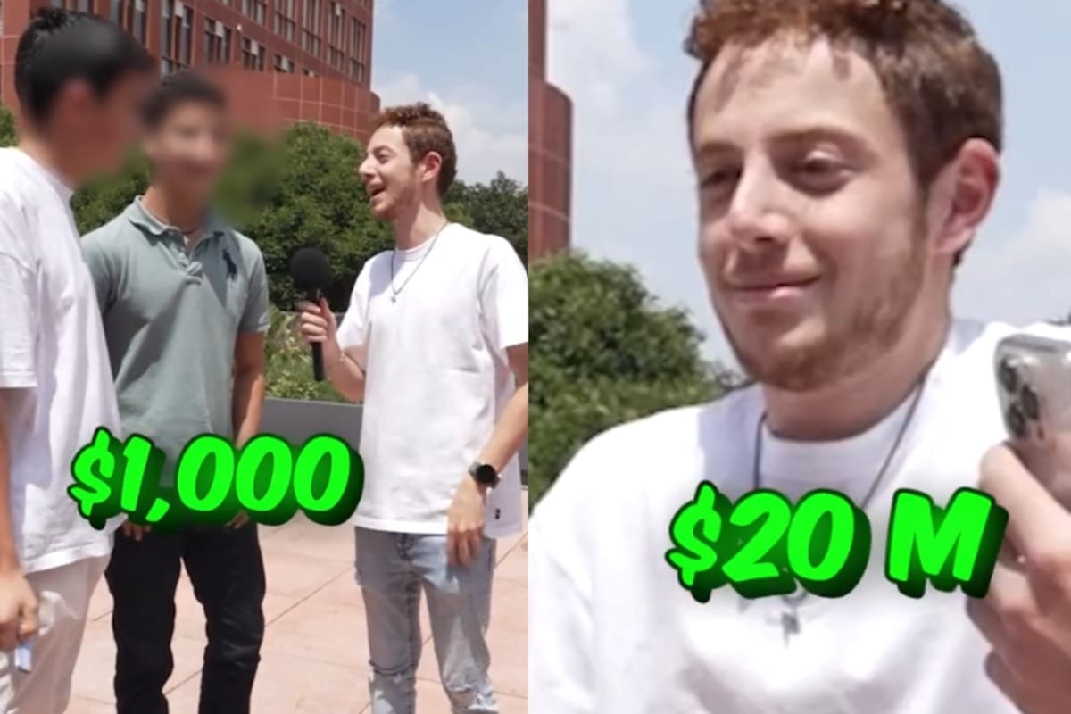 Influencer realiza un reto en el Tec Monterrey para ver qué estudiante puede sacar más dinero a sus papás; rompe el récord con 20 millones