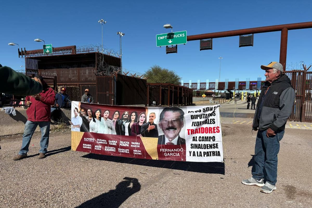 Seguirá bloqueo de productores de campo en Nogales