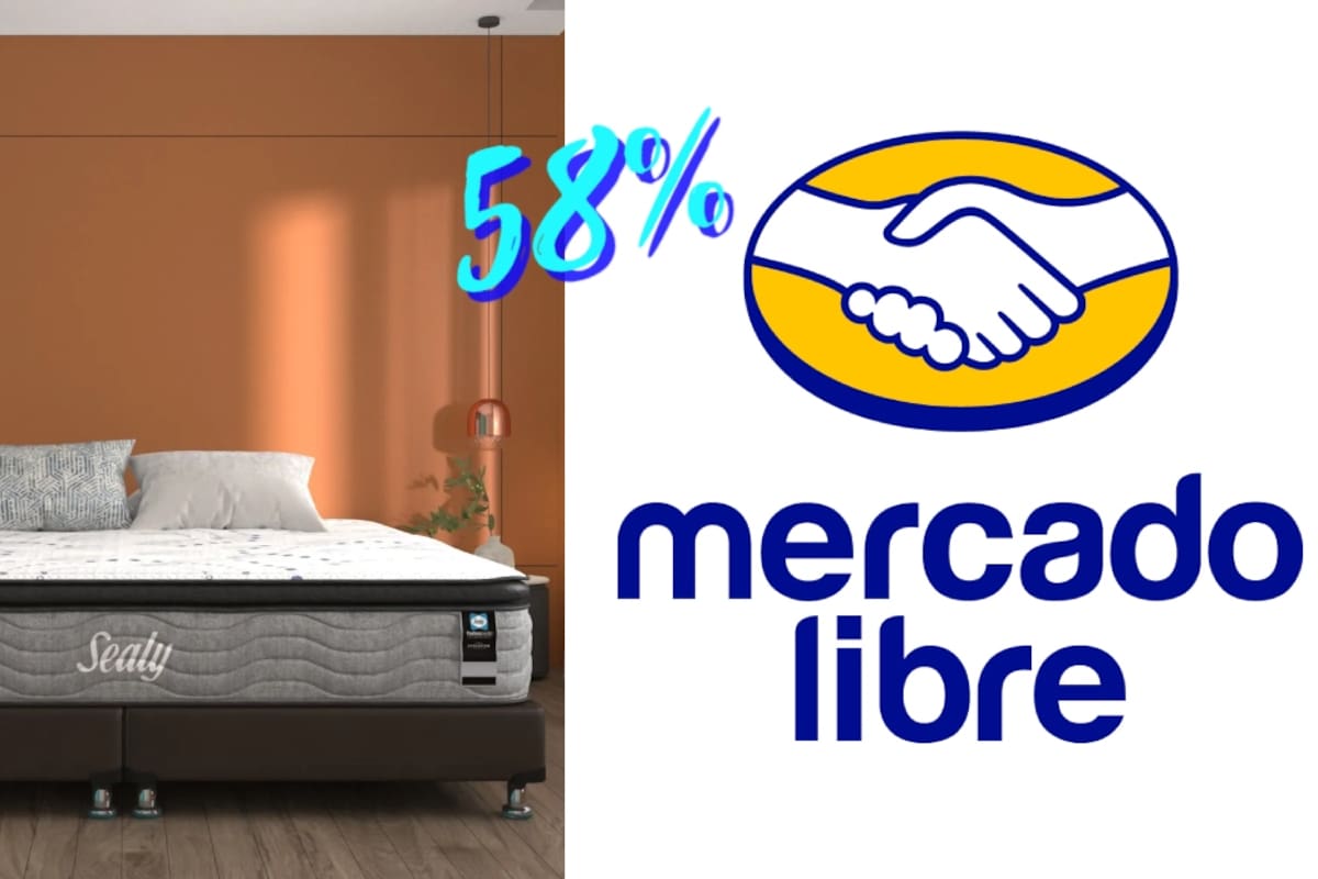Oferta en Mercado Libre: colchón Sealy King Size de 20 mil pesos a solo 8 mil 299
