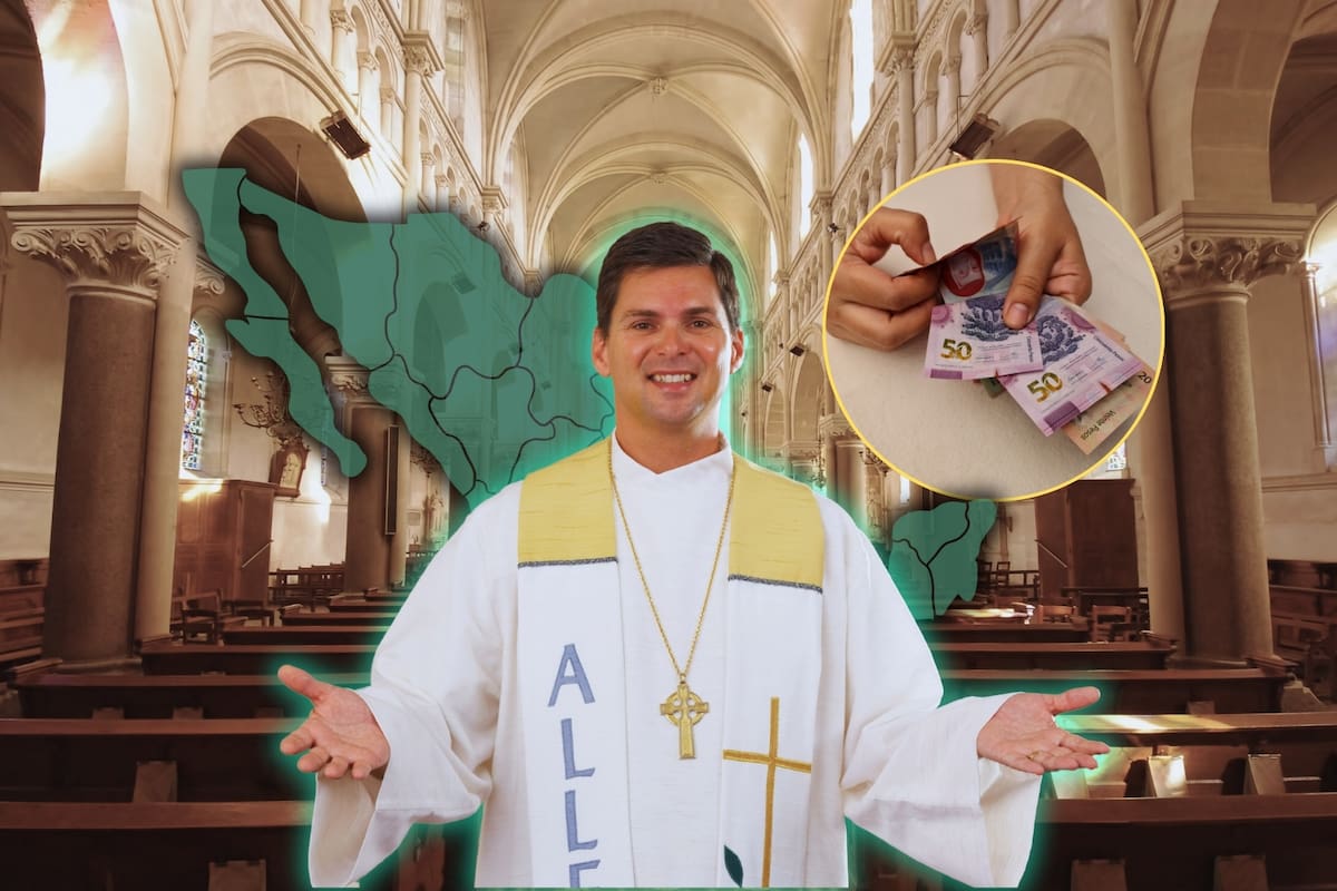Esto ganan al mes los sacerdotes de México con el aumento del salario mínimo en 2025