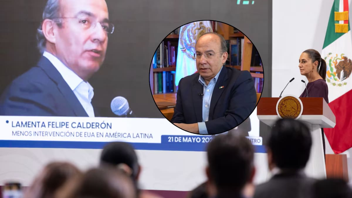 Sheinbaum también cuestionó a Felipe Calderón, quien compartió en redes una imagen del Grito de Independencia que encabezó durante su sexenio.