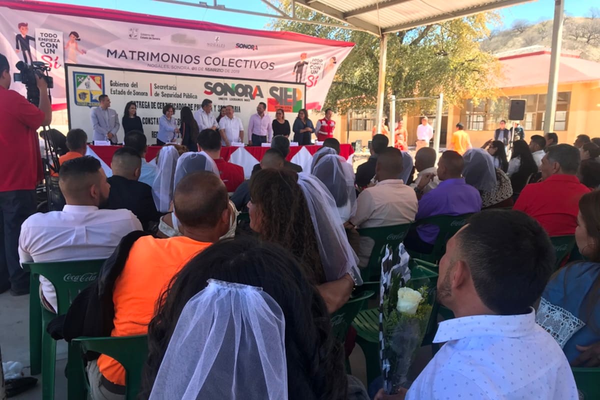 Hasta 100 parejas podrán casarse gratis en matrimonios colectivos en Nogales: así puedes registrarte para dar el sí