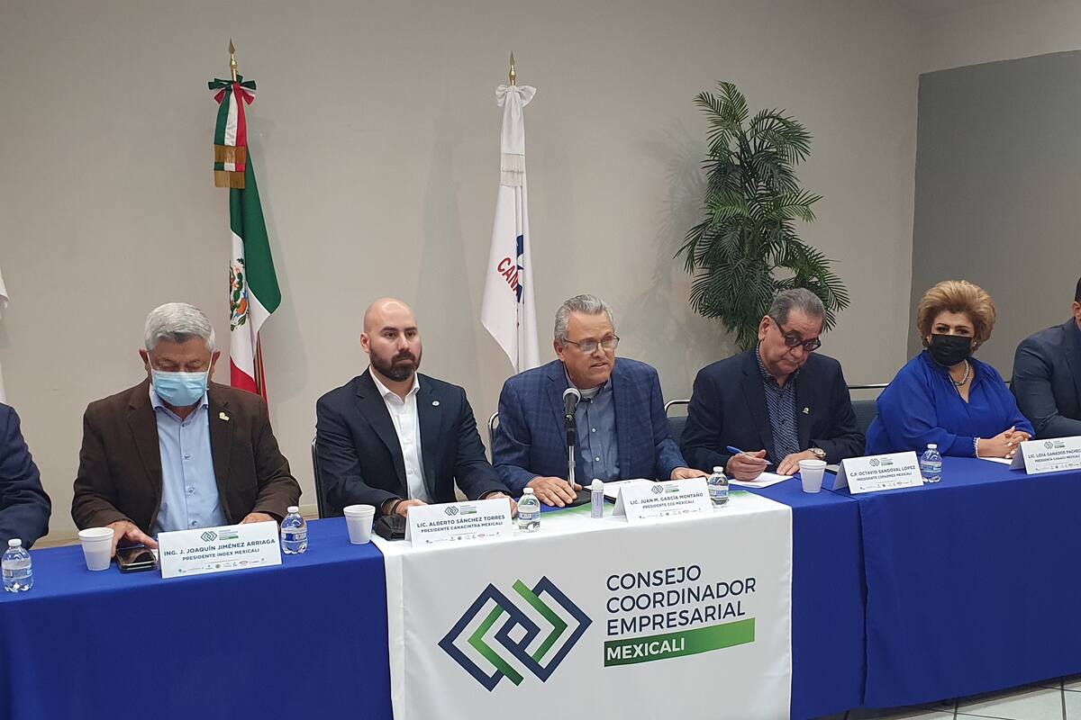 Vuelve Canacintra al CCE Mexicali