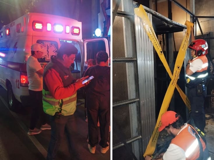 Siete personas resultan lesionadas tras caída de elevador en alcaldía Cuauhtémoc