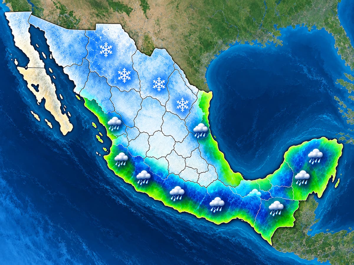 Un nuevo frente frío se aproximará a la frontera norte de México el martes 22 de septiembre y su masa de aire frío avanzará sobre el norte y noreste durante los días siguientes. Foto: Ilustrativa/ChatGPT