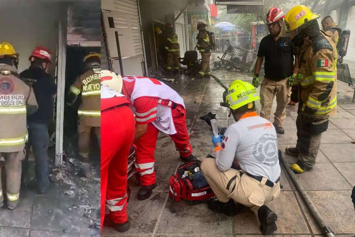Nuevo León: Incendio en departamentos deja un muerto y varios heridos