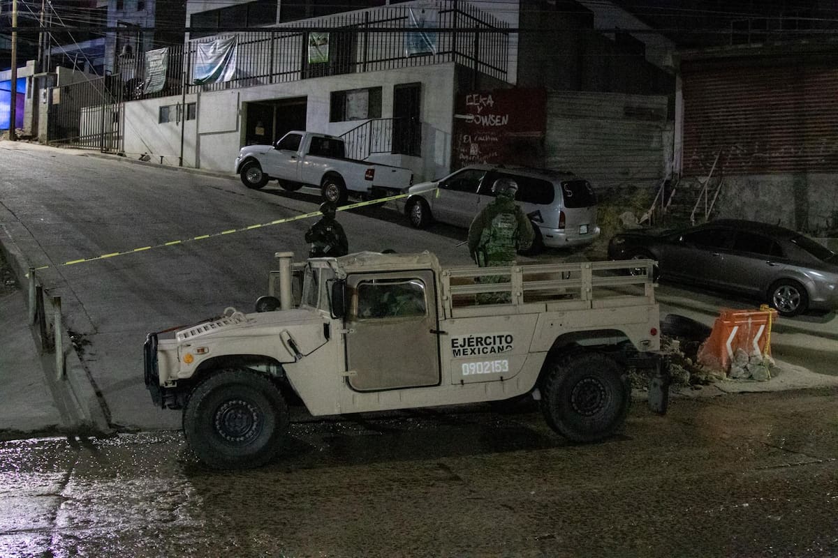Un hombre con esquizofrenia presuntamente atacó con un cuchillo a su padre en la colonia Loma Bonita. Foto: Border Zoom