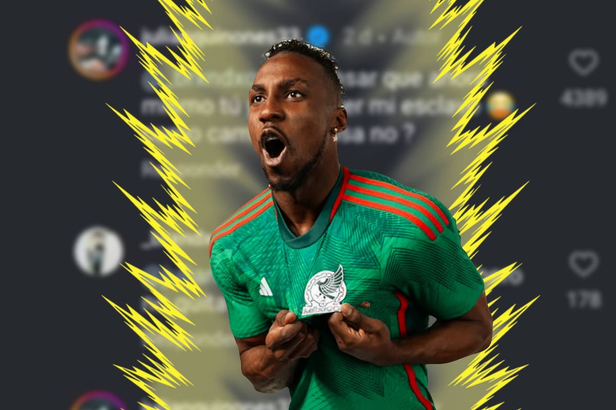 El mexicano Julián Quiñones se defendió de comentarios racistas: “Ahora tú puedes ser mi esclavo”