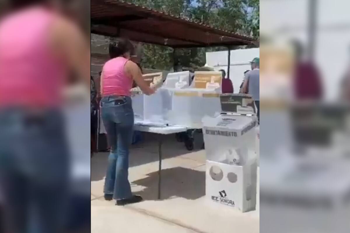 IEE explica qué pasó en casilla del Palo Verde con funcionaria que metió boletas