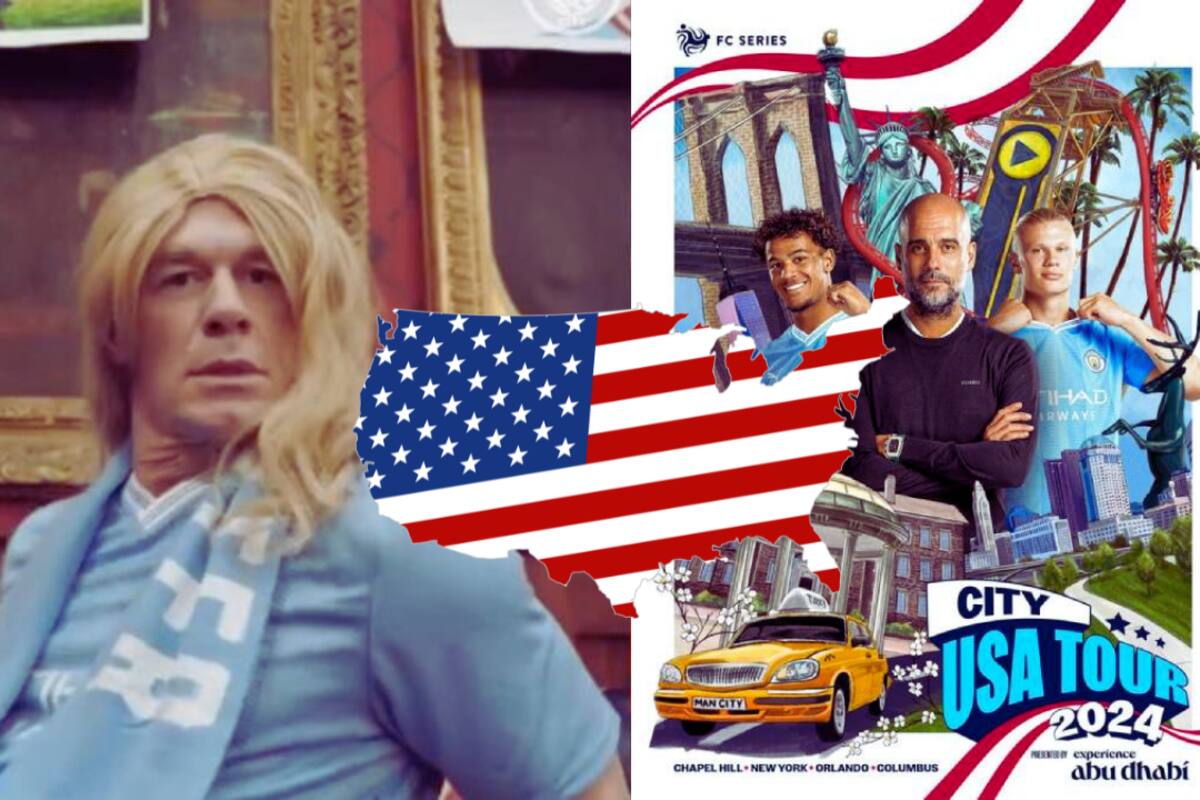 John Cena se une al Manchester City para anunciar su calendario de pretemporada en Estados Unidos