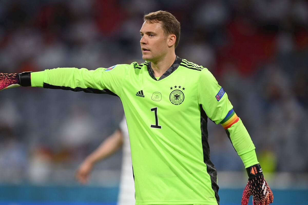 Eurocopa: UEFA investigará a Manuel Neuer por usar brazalete de arcoíris LGBT