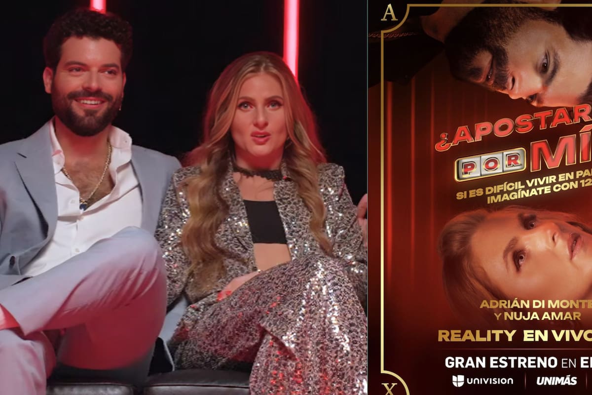 Adrián Di Monte y su esposa Nuja Amar, se integran al reality “¿Apostarías por mí?” de TelevisaUnivision