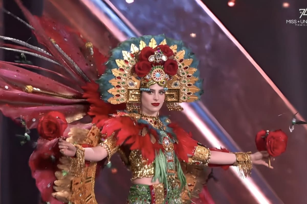 Esto cuesta el espectacular traje nacional de Fátima Bosch en Miss Universo 2025