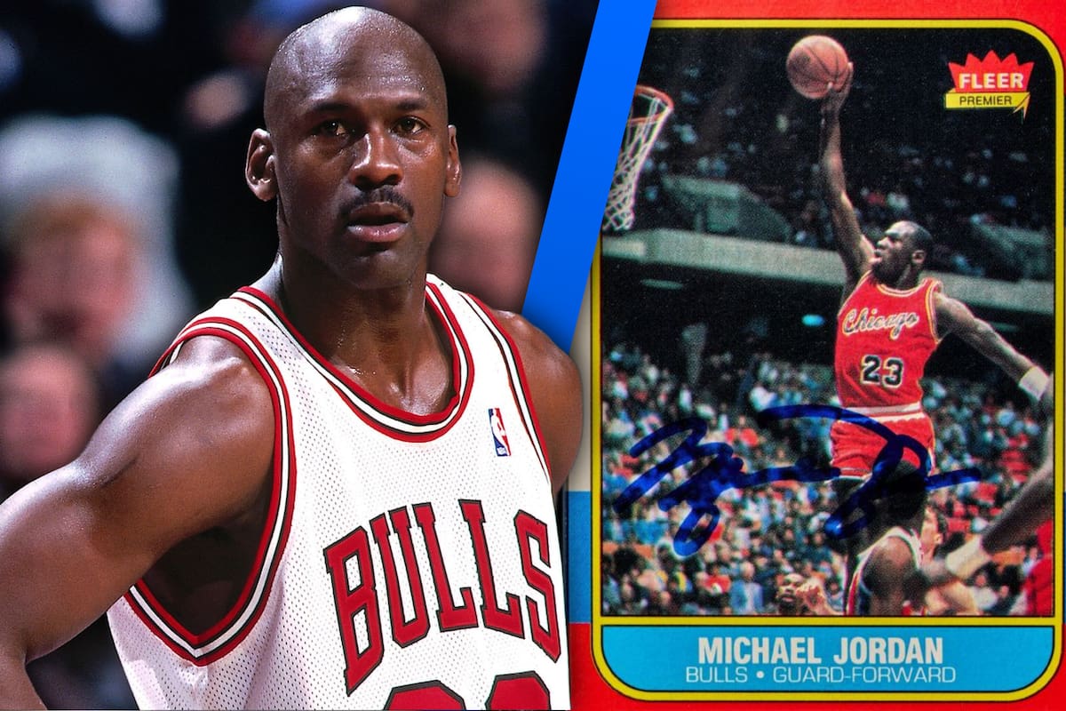 Tarjeta autografiada de Michael Jordan es vendida por 2.5 millones de dólares