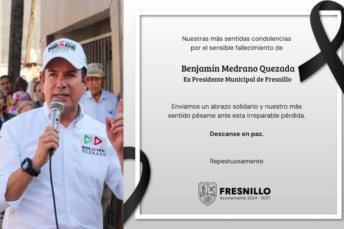 El exalcalde de Fresnillo, Benjamín Medrano, fue asesinado en Guadalajara y la Fiscalía de Jalisco ya investiga el crimen mientras el agresor sigue prófugo