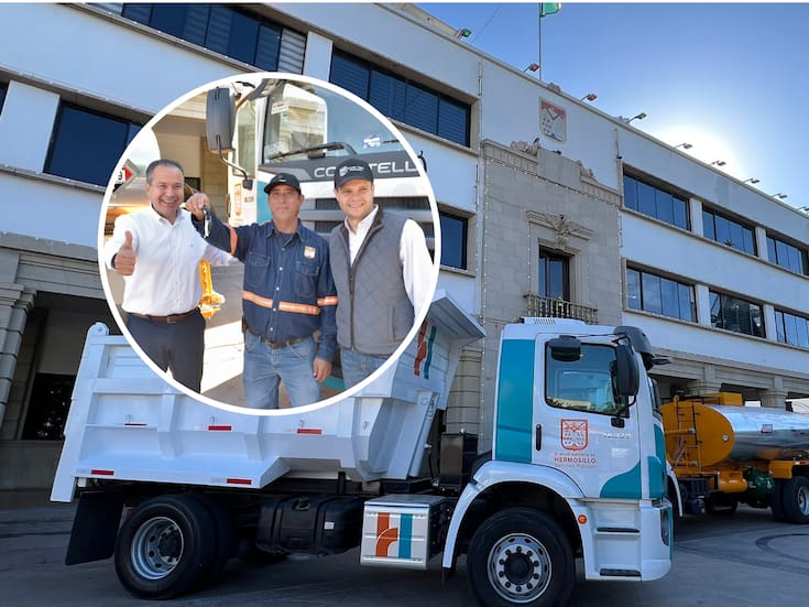 Ayuntamiento de Hermosillo invierte 16 millones de pesos en equipo para mejorar calles y limpieza en la ciudad