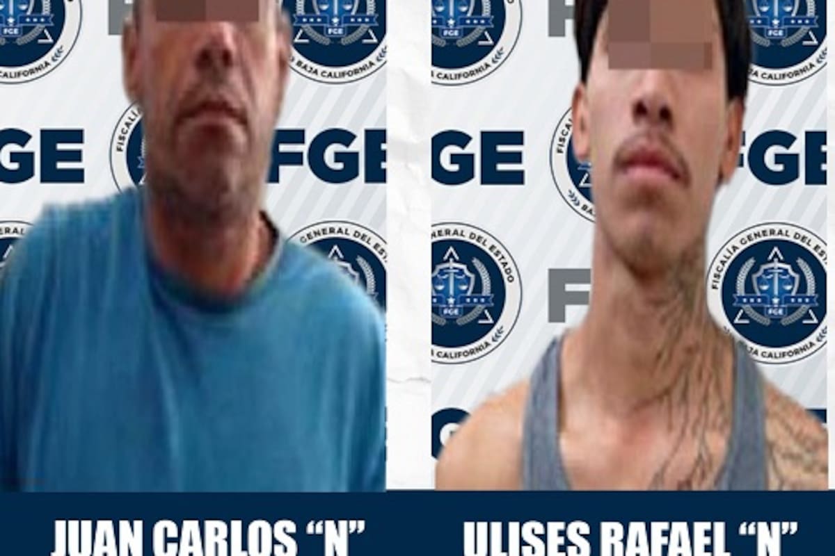 Dictan prisión preventiva a dos hombres acusados de violencia familiar