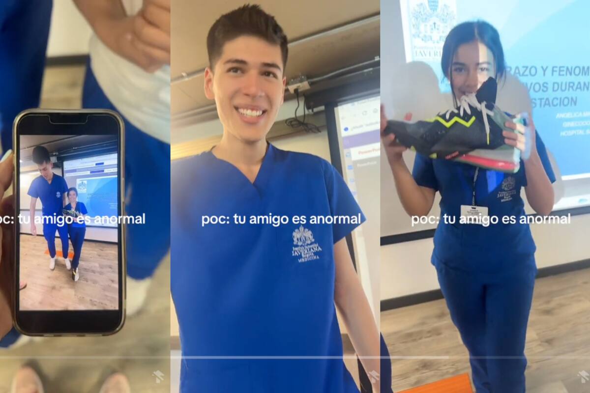 ¡Joven colombiano impacta en redes sociales con su impresionante altura! (VIDEO)