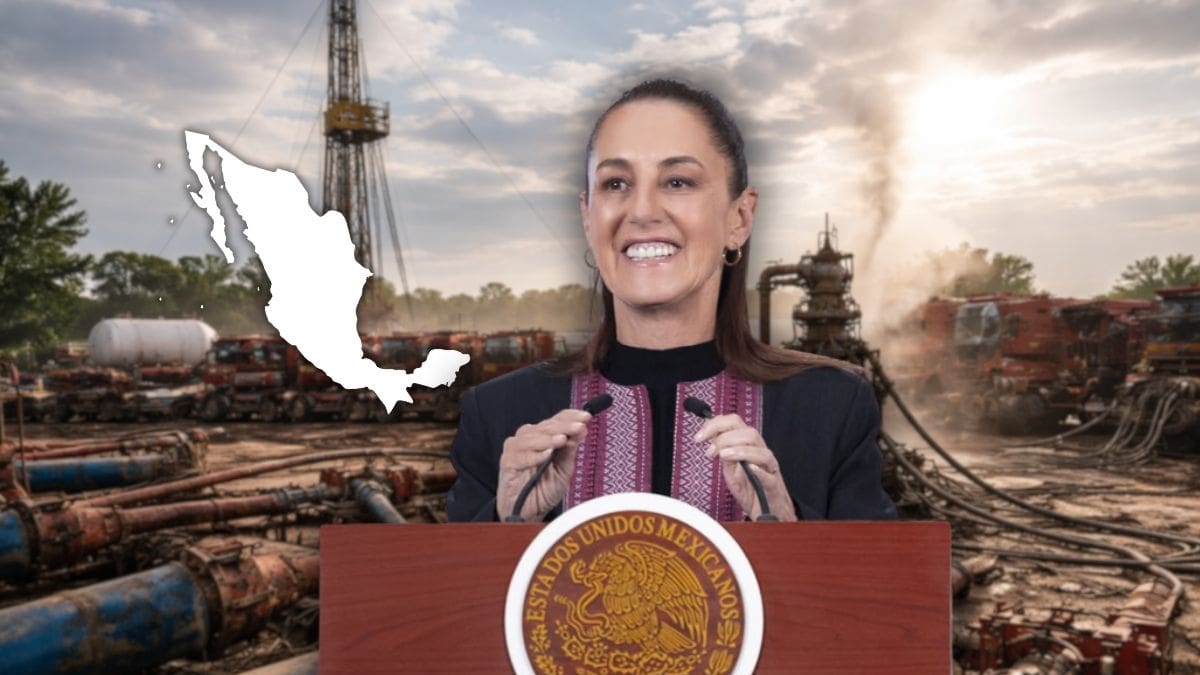 Sheinbaum admite que antes se oponía al ‘fracking’, pero ahora lo evalúa para reducir la dependencia del 75% del gas que México importa, con una decisión que quedará en manos de científicos según su impacto ambiental