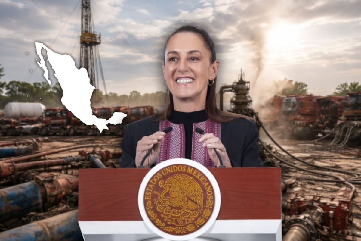 Sheinbaum admite que antes se oponía al ‘fracking’, pero ahora lo evalúa para reducir la dependencia del 75% del gas que México importa, con una decisión que quedará en manos de científicos según su impacto ambiental