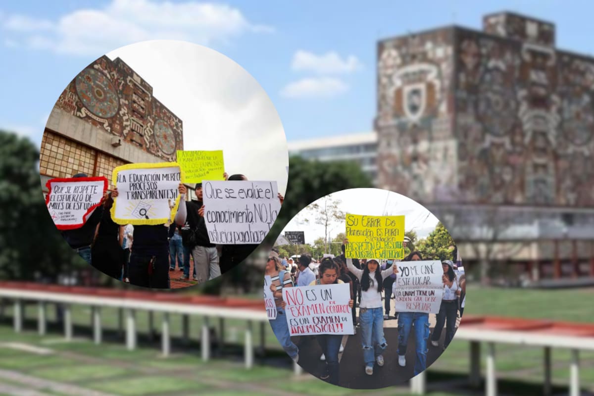 Tres amparos buscan frenar el examen de control de la UNAM y conservar los resultados obtenidos en línea, pero los jueces aún deben decidir si admiten las demandas de los aspirantes