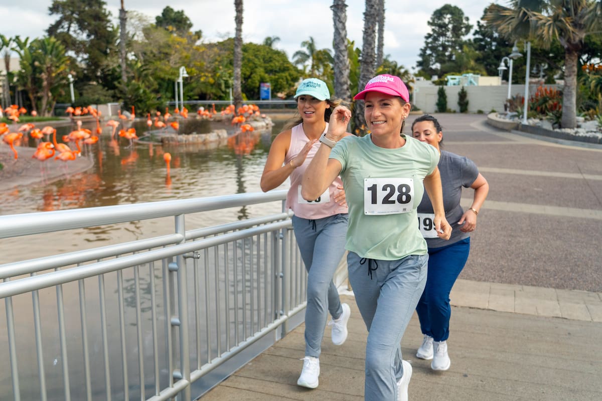 Más allá del aspecto deportivo, la carrera busca promover la importancia de la conservación marina. Foto: Cortesía