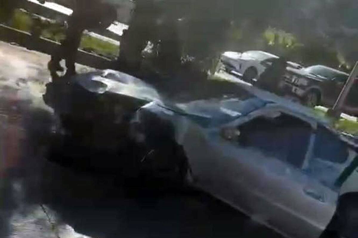 Conductora resulta lesionada tras choque en carretera Tijuana-Rosarito
